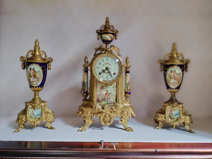 Mantel klok set
